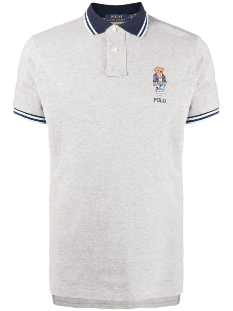 Polo Ralph Lauren  Polo Bear logo-embroidered polo shirt