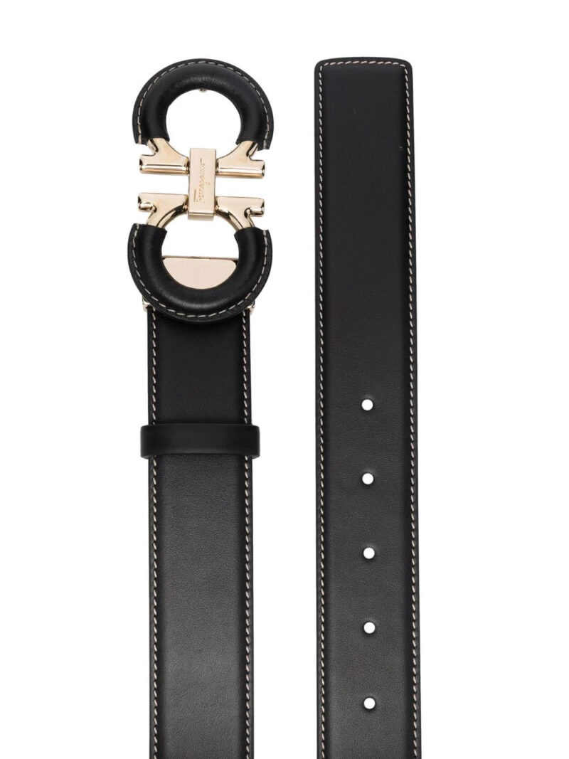 Ferragamo  Gancini leather belt