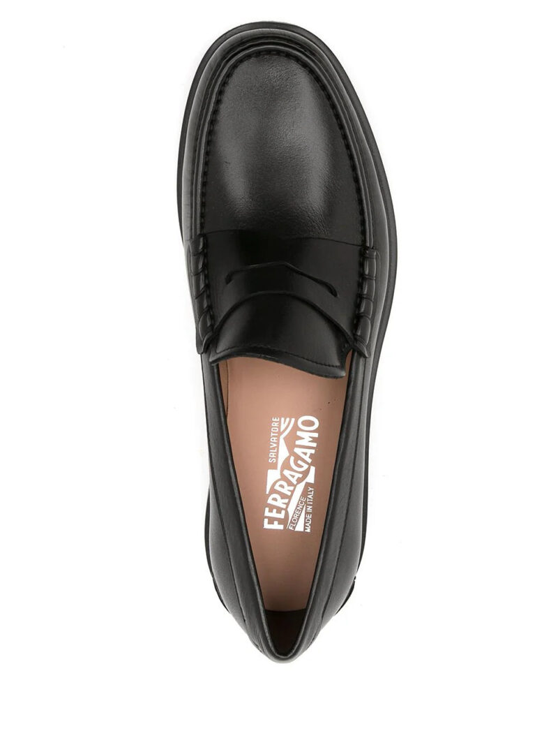 Ferragamo  leather penny loafers