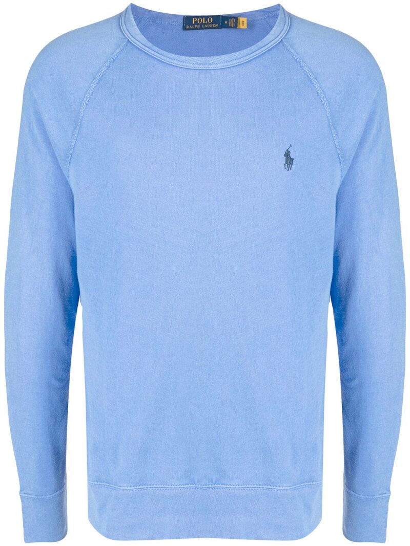 Polo Ralph Lauren  Polo Pony-embroidered crew-neck sweatshirt