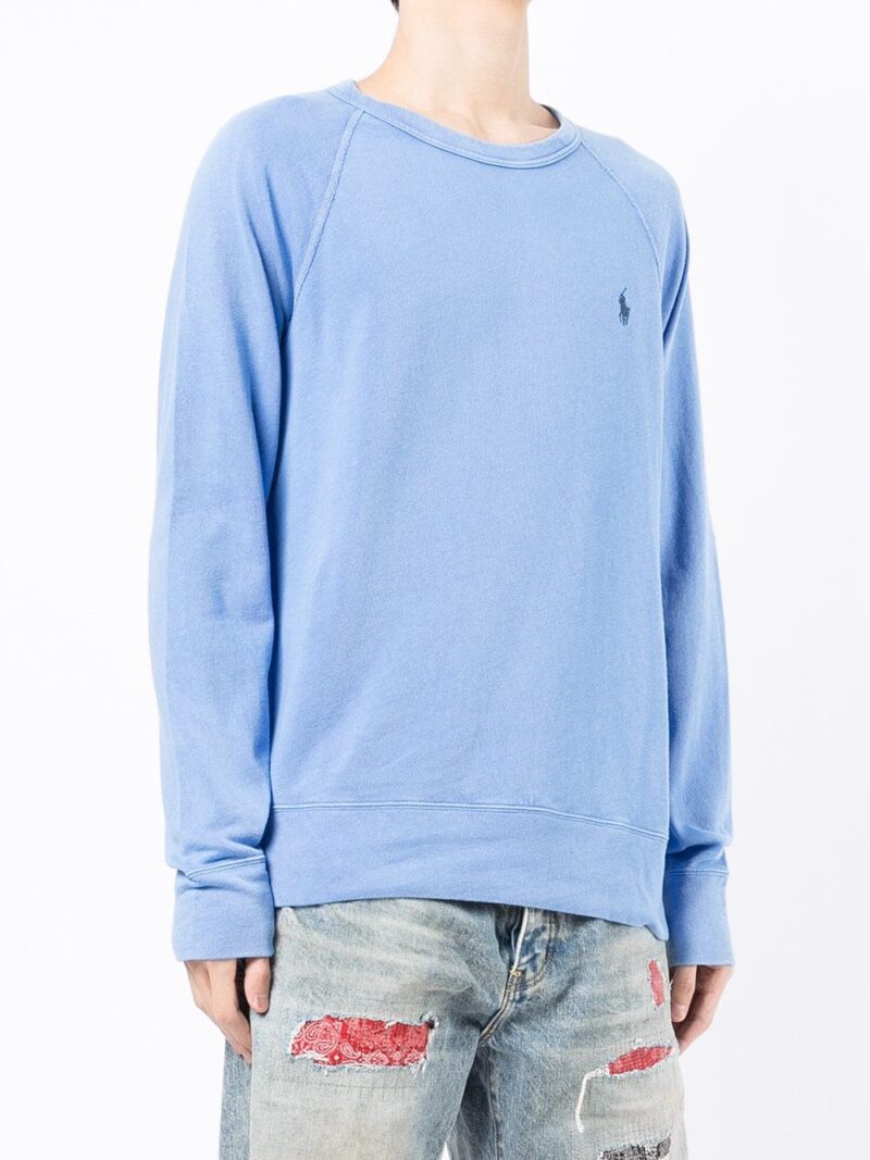 Polo Ralph Lauren  Polo Pony-embroidered crew-neck sweatshirt