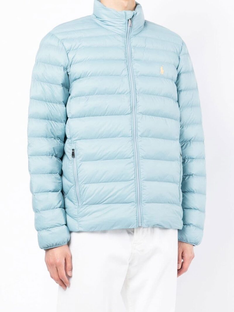 Polo Ralph Lauren  logo-embroidered recycled puffer jacket