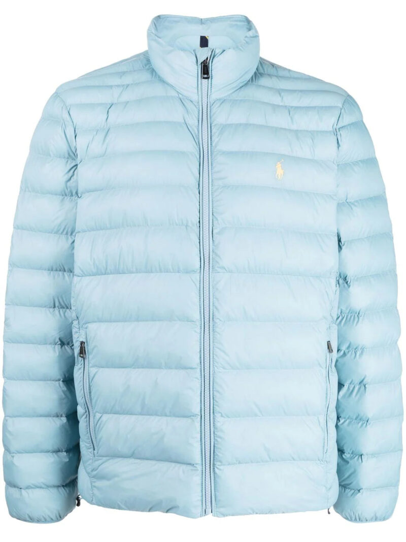 Polo Ralph Lauren  logo-embroidered recycled puffer jacket