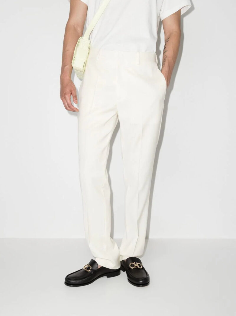 Ferragamo  Gancini buckle leather loafers