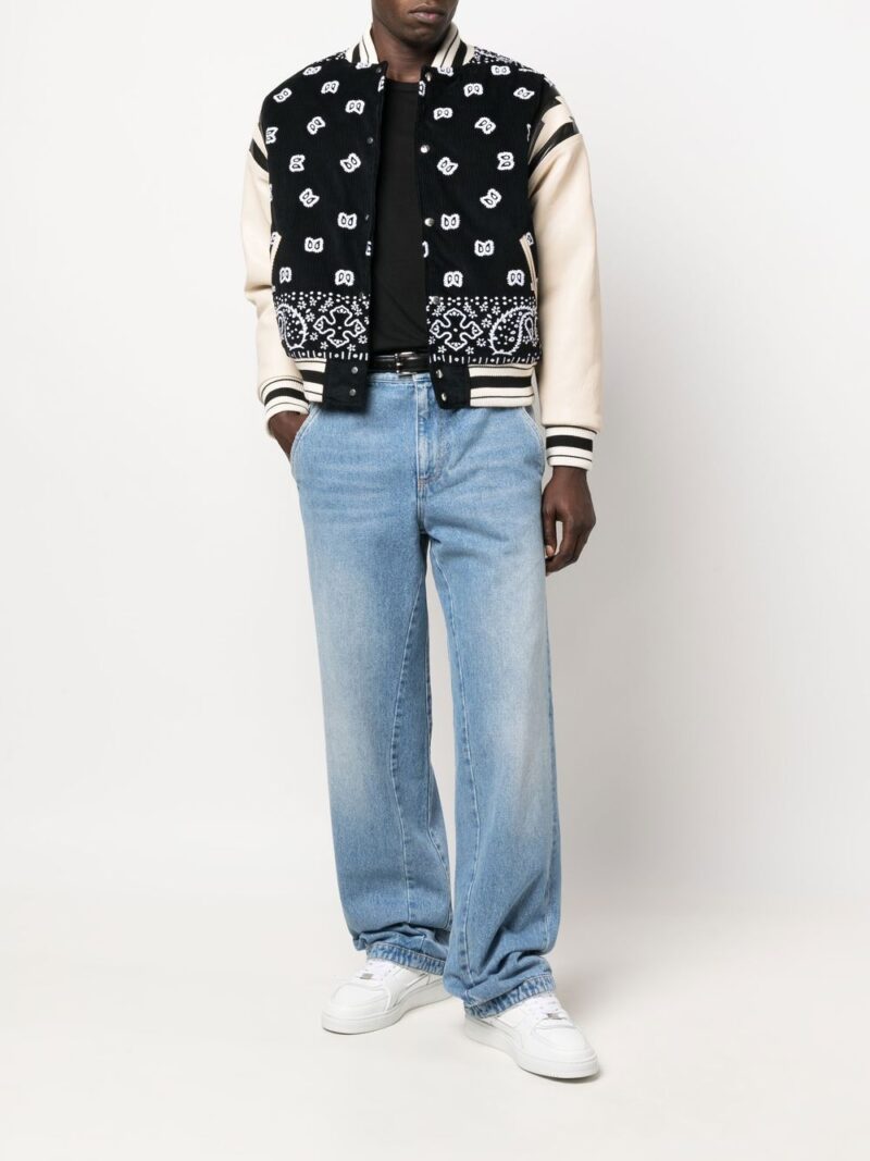 RHUDE  bandana-print bomber jacket