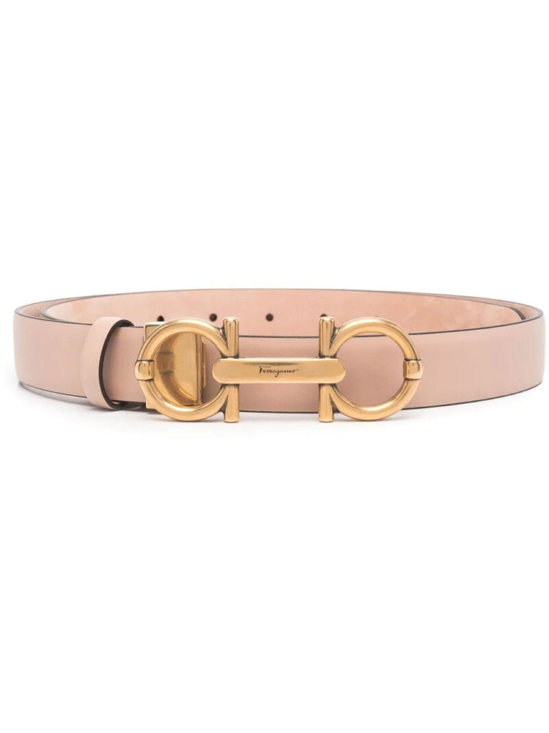 Ferragamo Gancini buckle adjustable belt