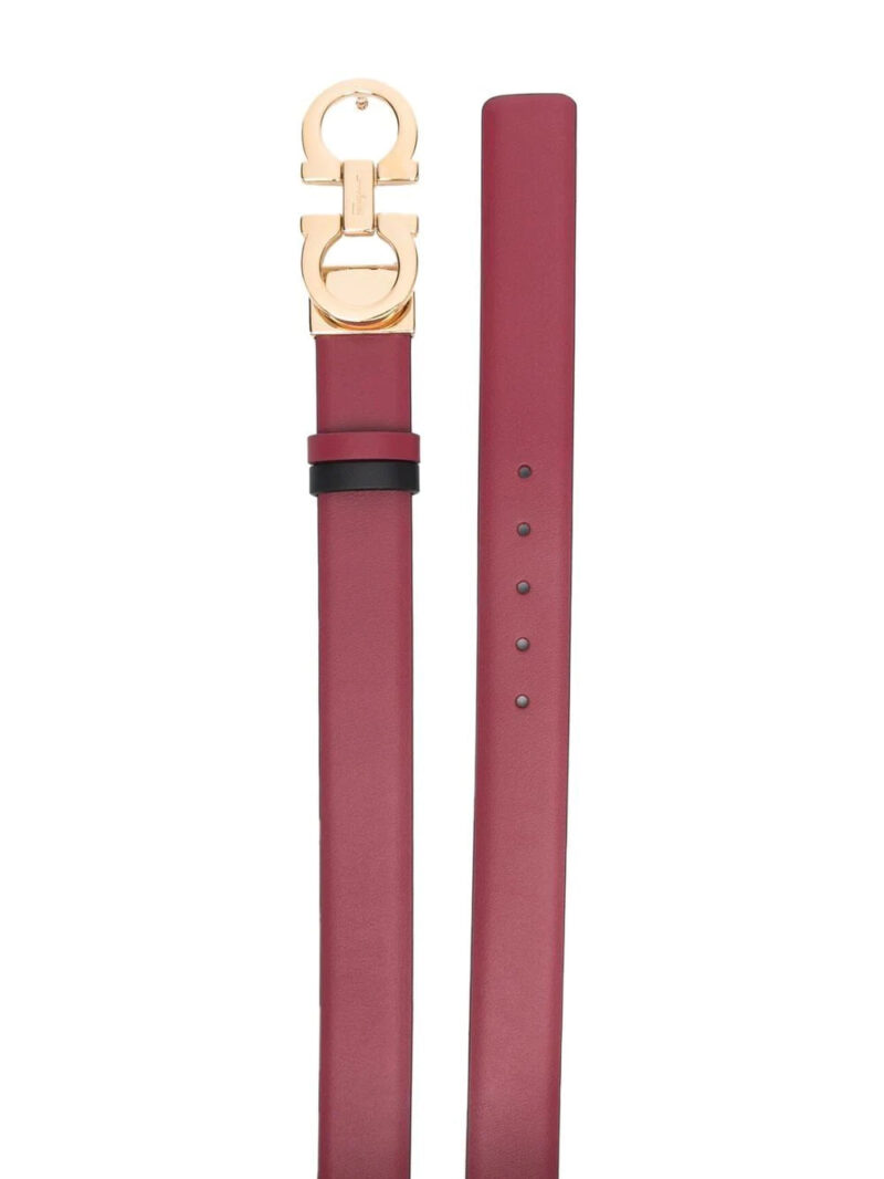 Ferragamo Donna engraved-logo belt