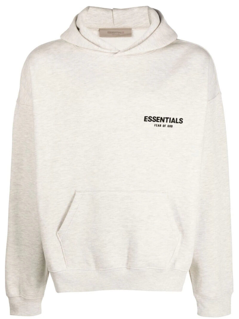 FEAR OF GOD ESSENTIALS  logo-print hoodie