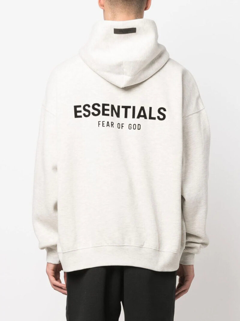 FEAR OF GOD ESSENTIALS  logo-print hoodie