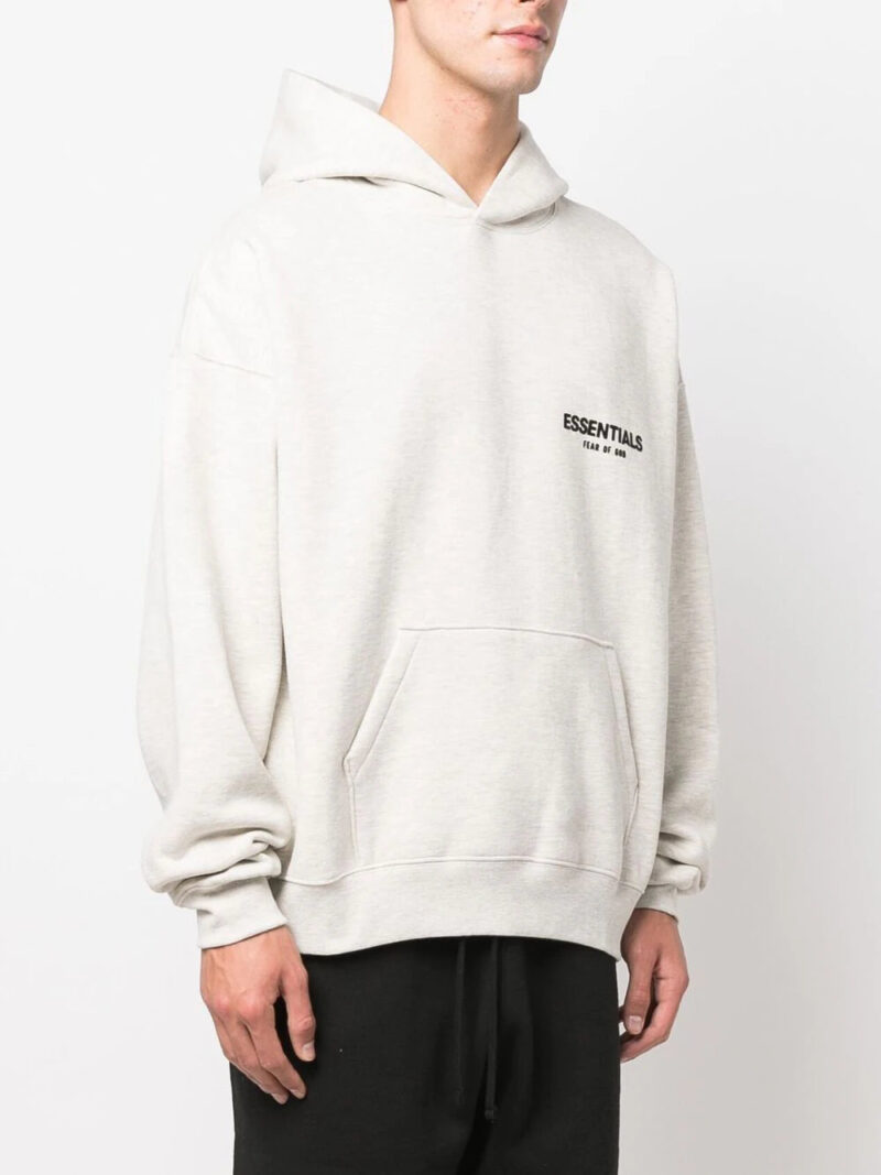 FEAR OF GOD ESSENTIALS  logo-print hoodie