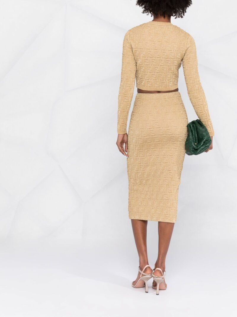 FENDI  FF-motif pencil skirt