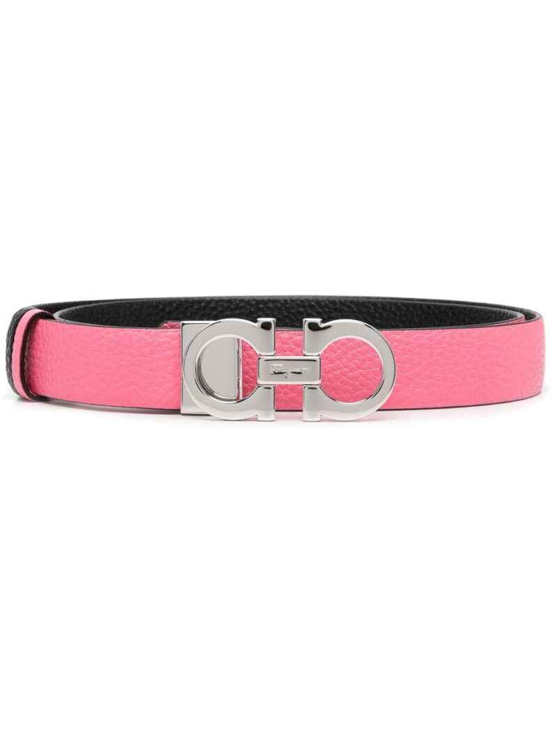 Ferragamo buckle-detail leather belt