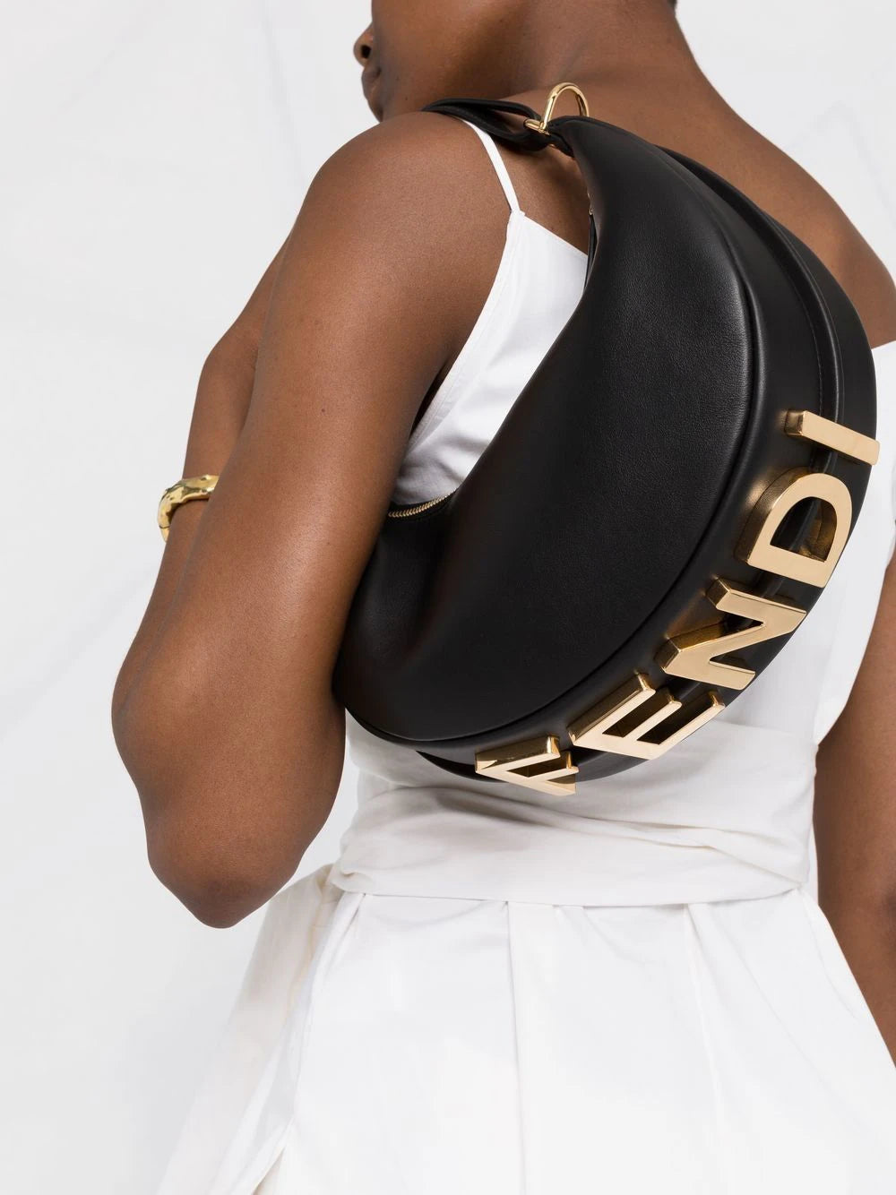 FENDI Fendigraphy leather shoulder bag - Image 3