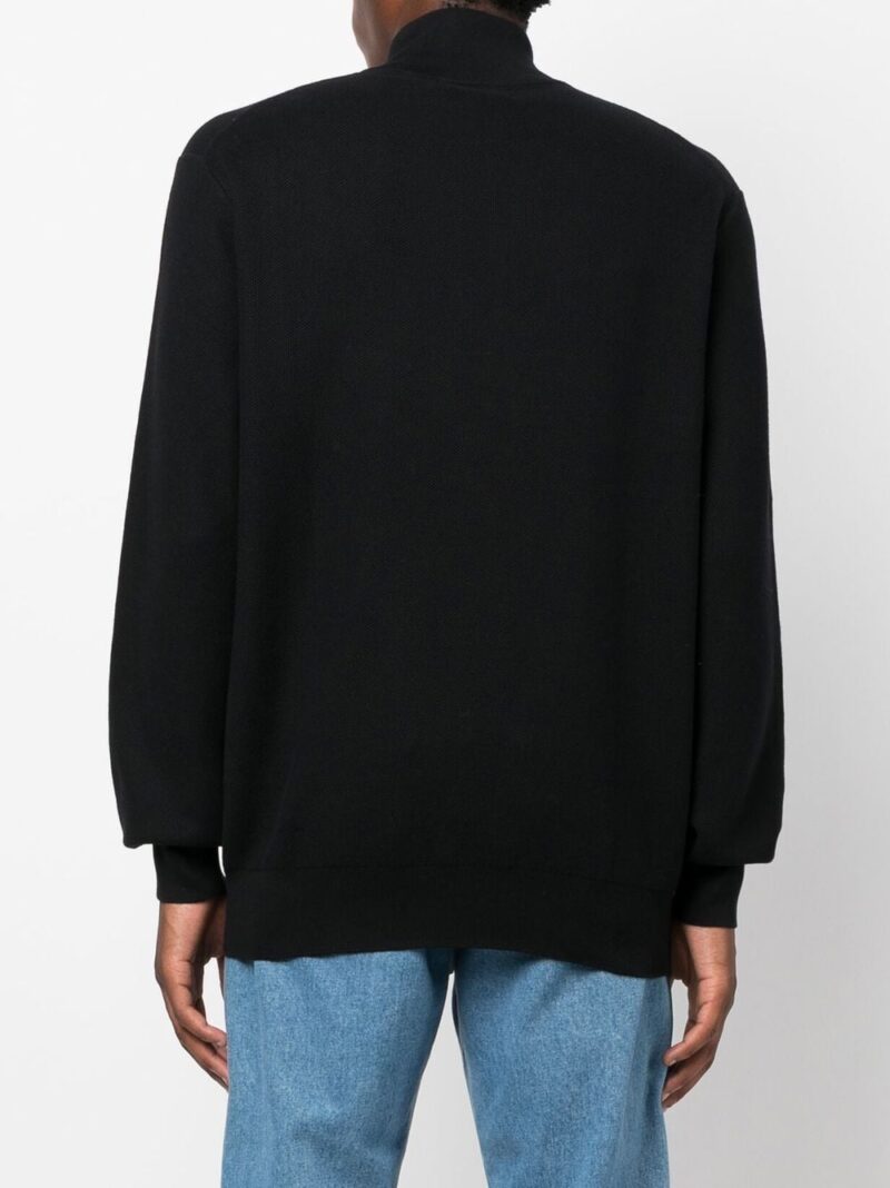 Polo Ralph Lauren  logo-embroidered zip-up sweatshirt