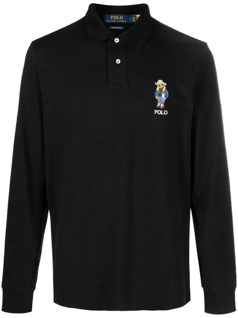Polo Ralph Lauren  Polo Bear-embroidered polo top