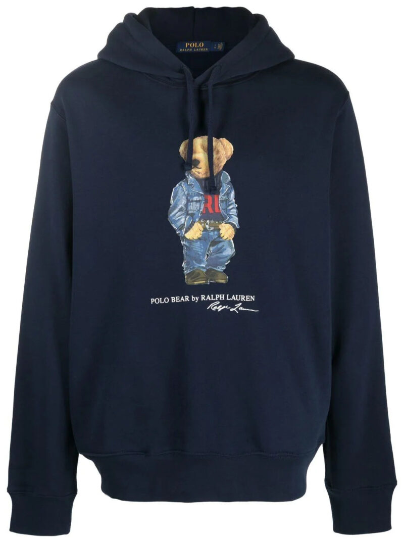 Polo Ralph Lauren  teddy bear-print pullover hoodie