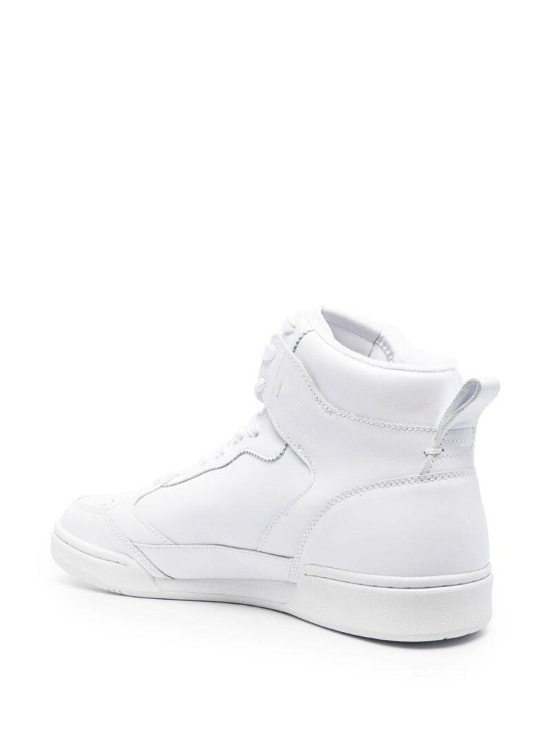 Polo Ralph Lauren logo-embroidered high-top sneakers