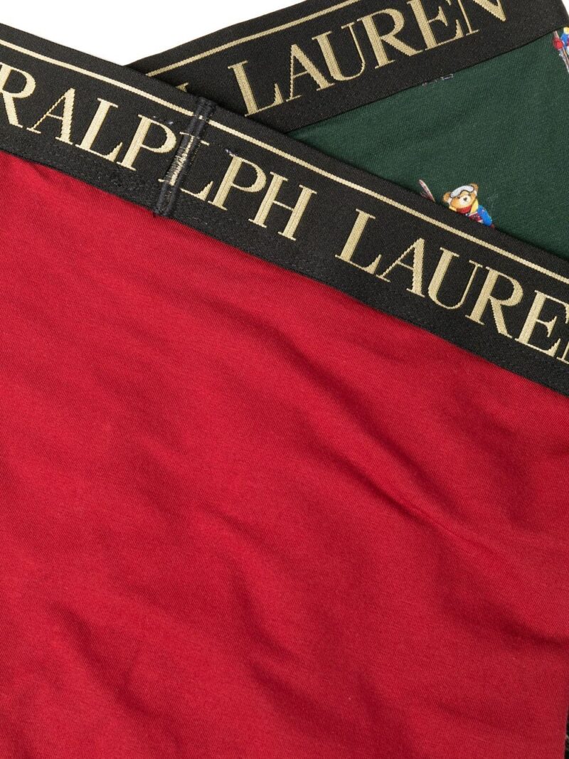 Polo Ralph Lauren  logo-print trunks (pack of two)
