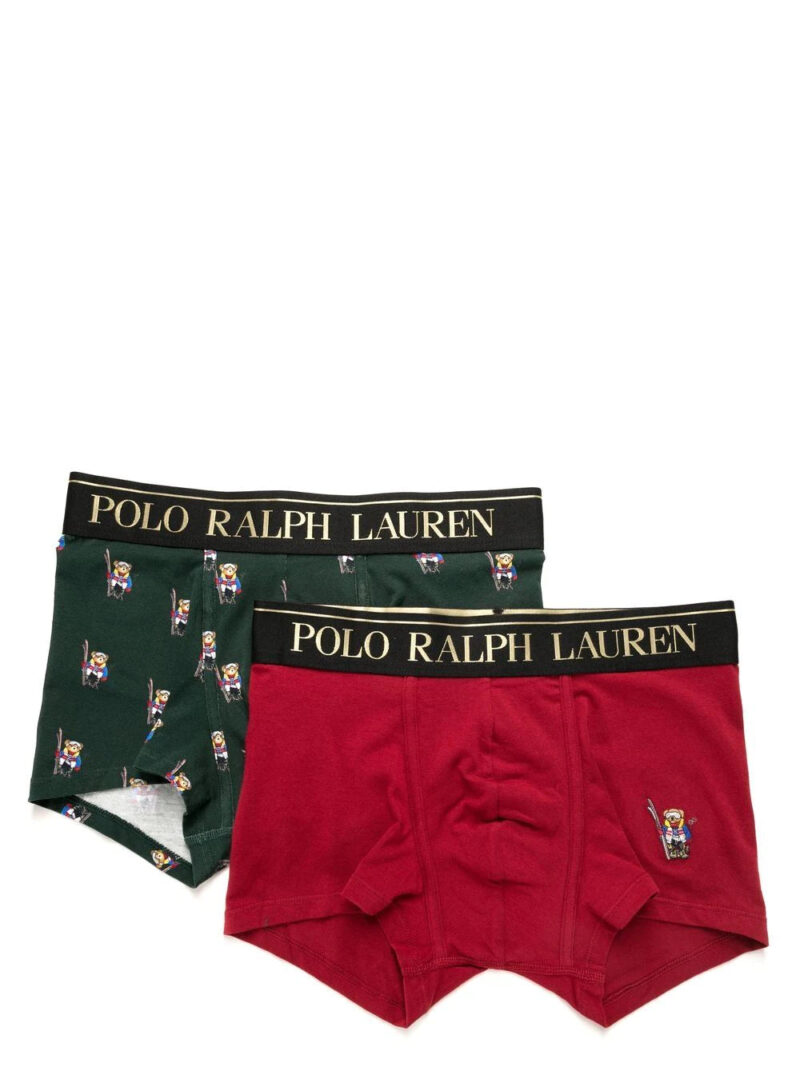 Polo Ralph Lauren  logo-print trunks (pack of two)