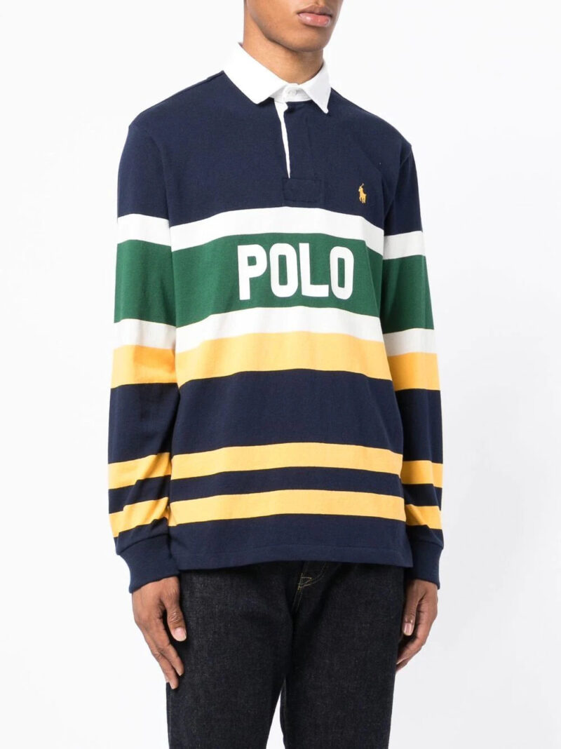 Polo Ralph Lauren logo-print long-sleeve rugby shirt