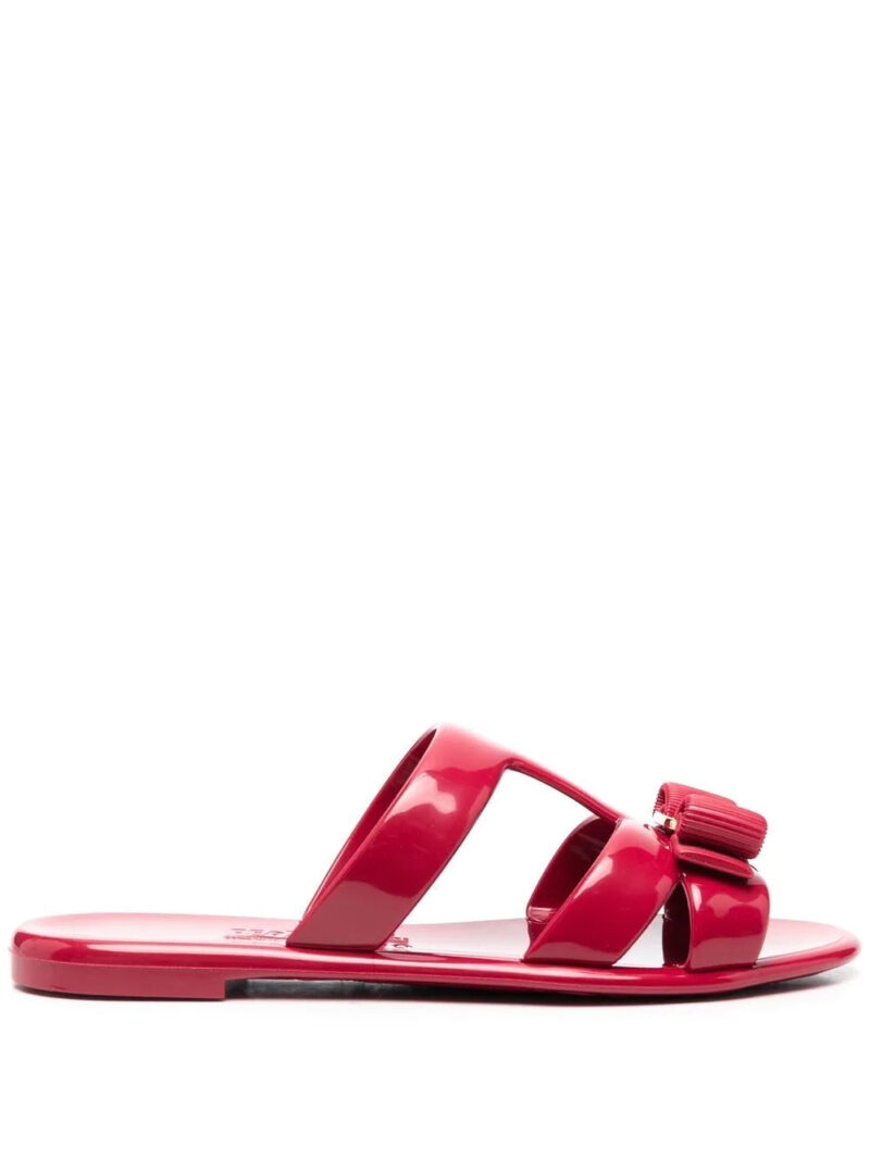 Ferragamo  bow-detail open toe sandals