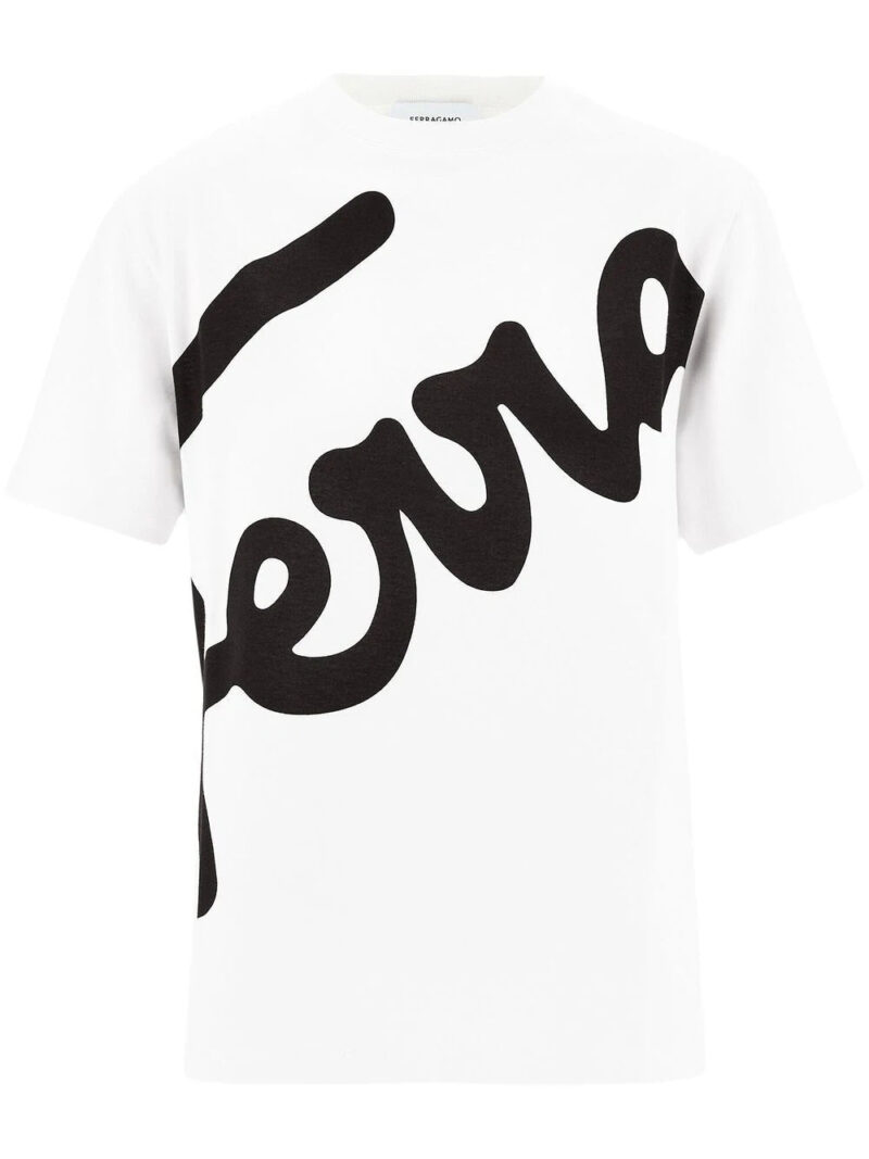 Ferragamo  logo-print cotton T-shirt