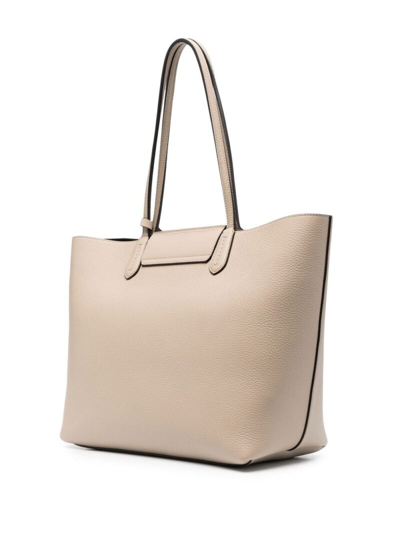 Ferragamo Gancini leather tote bag