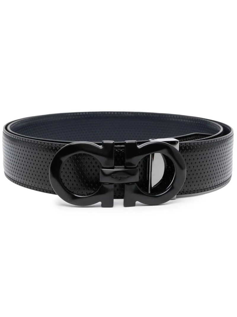 Ferragamo  Double adjustable Gancini belt