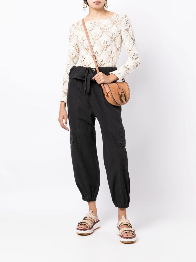 Ulla Johnson  drawstring-waist cargo trousers