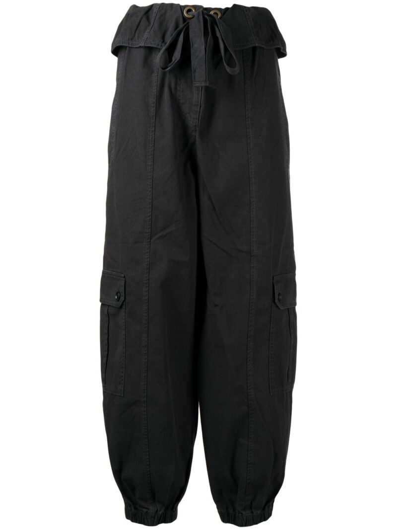 Ulla Johnson  drawstring-waist cargo trousers