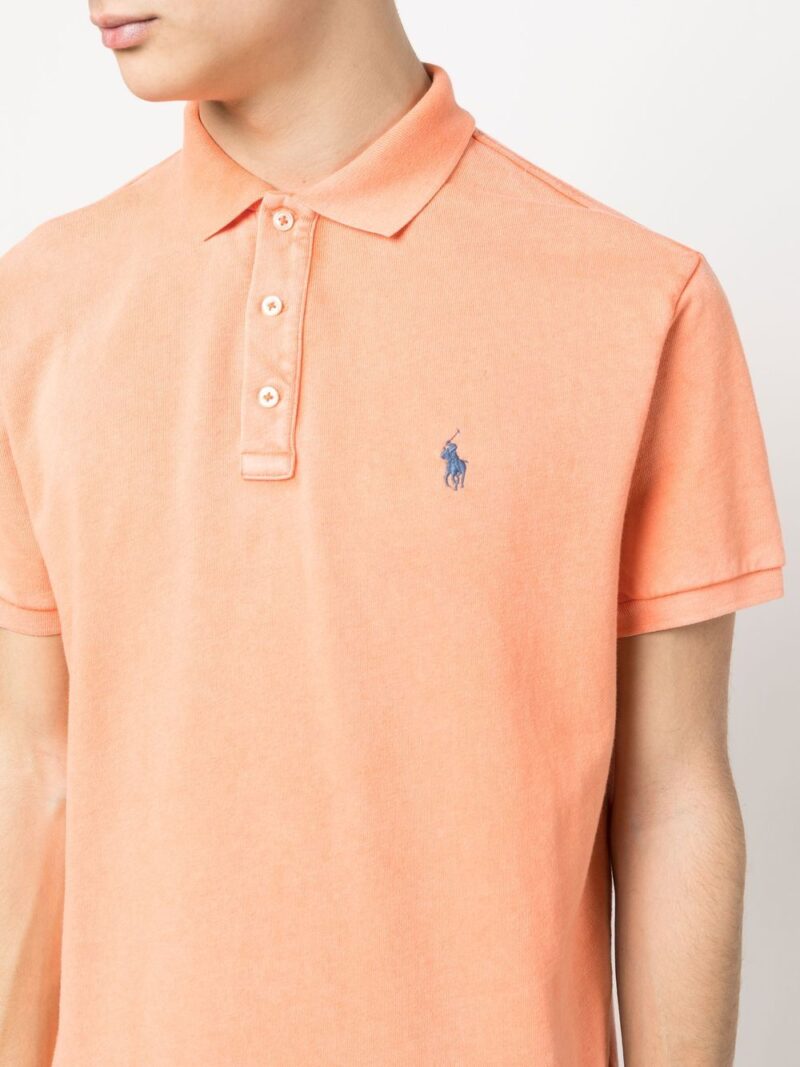 Polo Ralph Lauren  logo-embroidered shortsleeved polo shirt