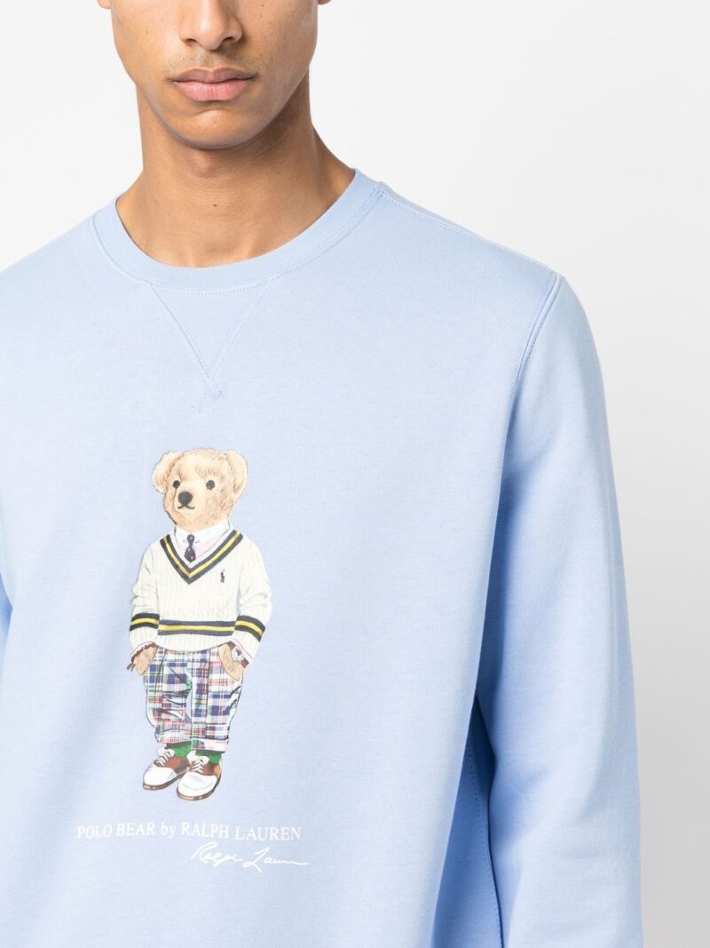 Polo Ralph Lauren  logo-print cotton sweatshirt