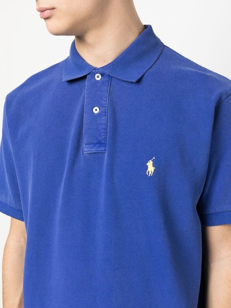 Polo Ralph Lauren  logo-embroidered shortsleeved polo shirt