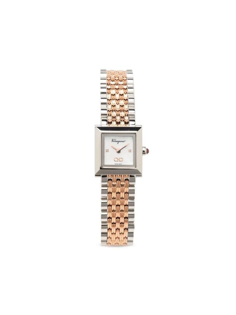 Salvatore Ferragamo Watches  Square quartz 19mm