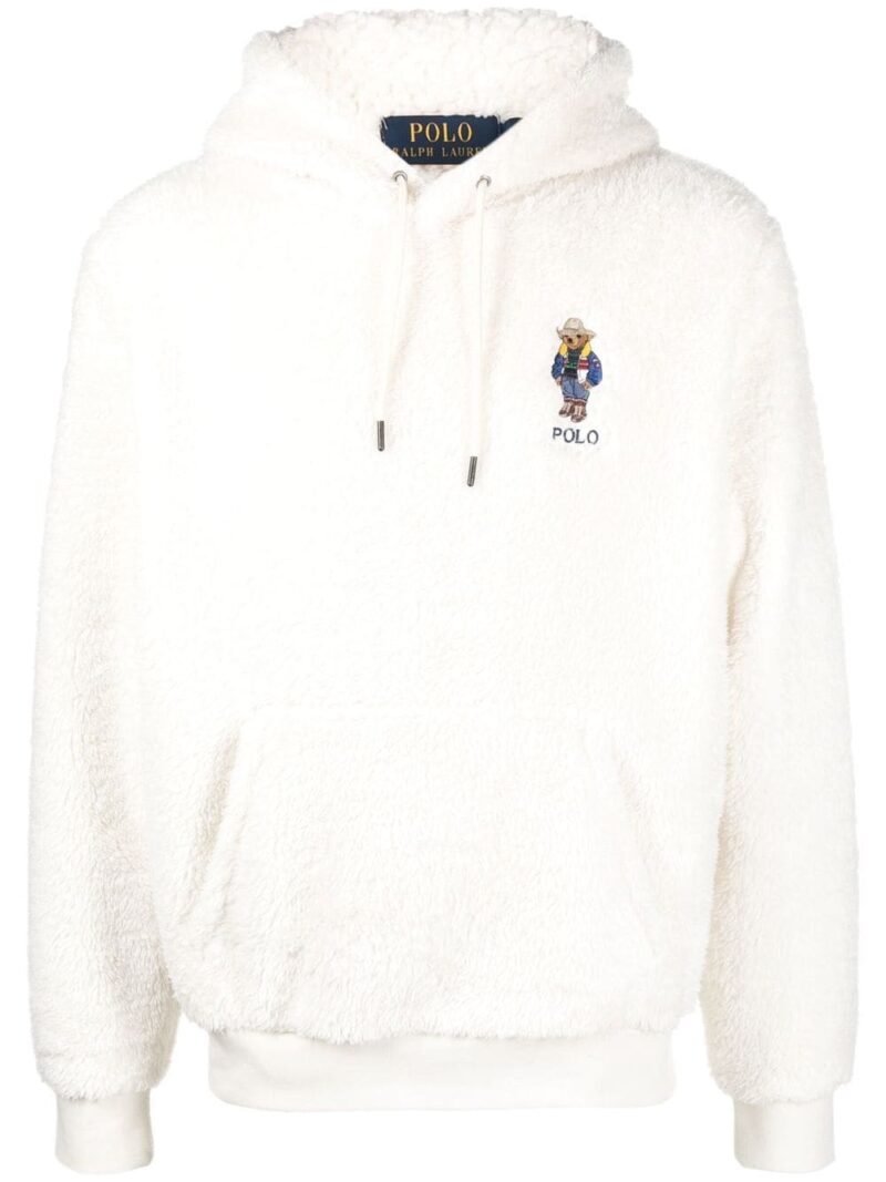 Polo Ralph Lauren  Polo Bear-patch pullover hoodie