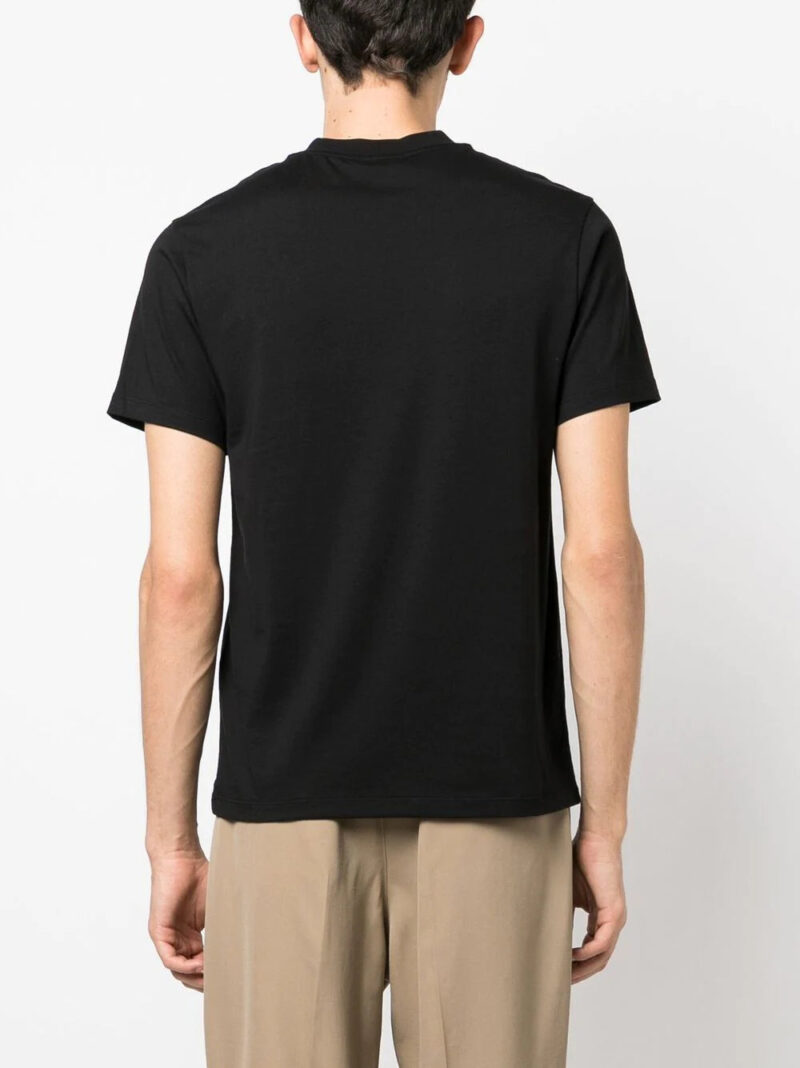 SANDRO  Cross-embroidered short-sleeve T-shirt