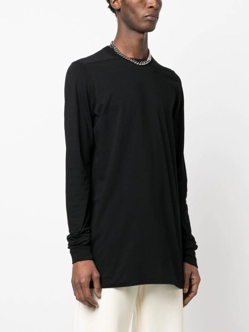 Rick Owens  Black Long Sleeve Top
