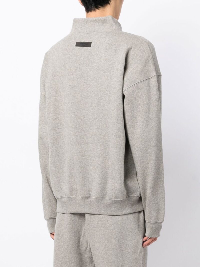 FEAR OF GOD ESSENTIALS  logo-print cotton-blend sweatshirt