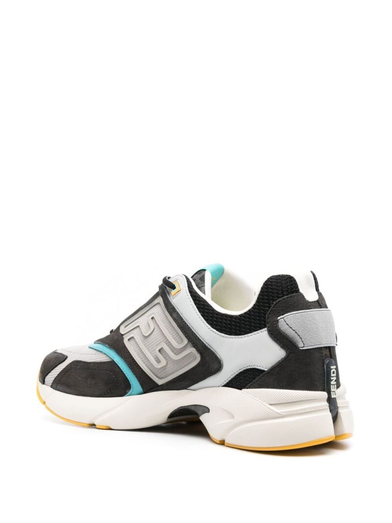 FENDI logo-embossed low-top sneakers