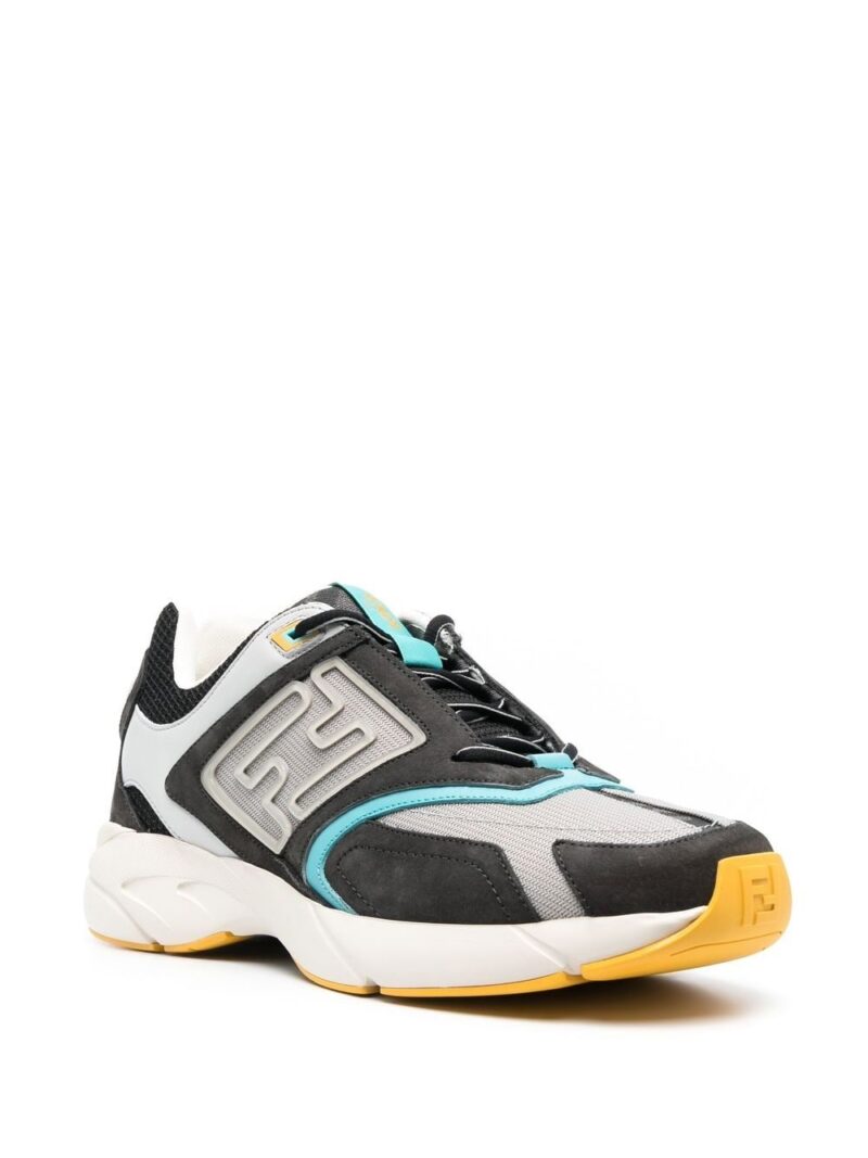FENDI logo-embossed low-top sneakers