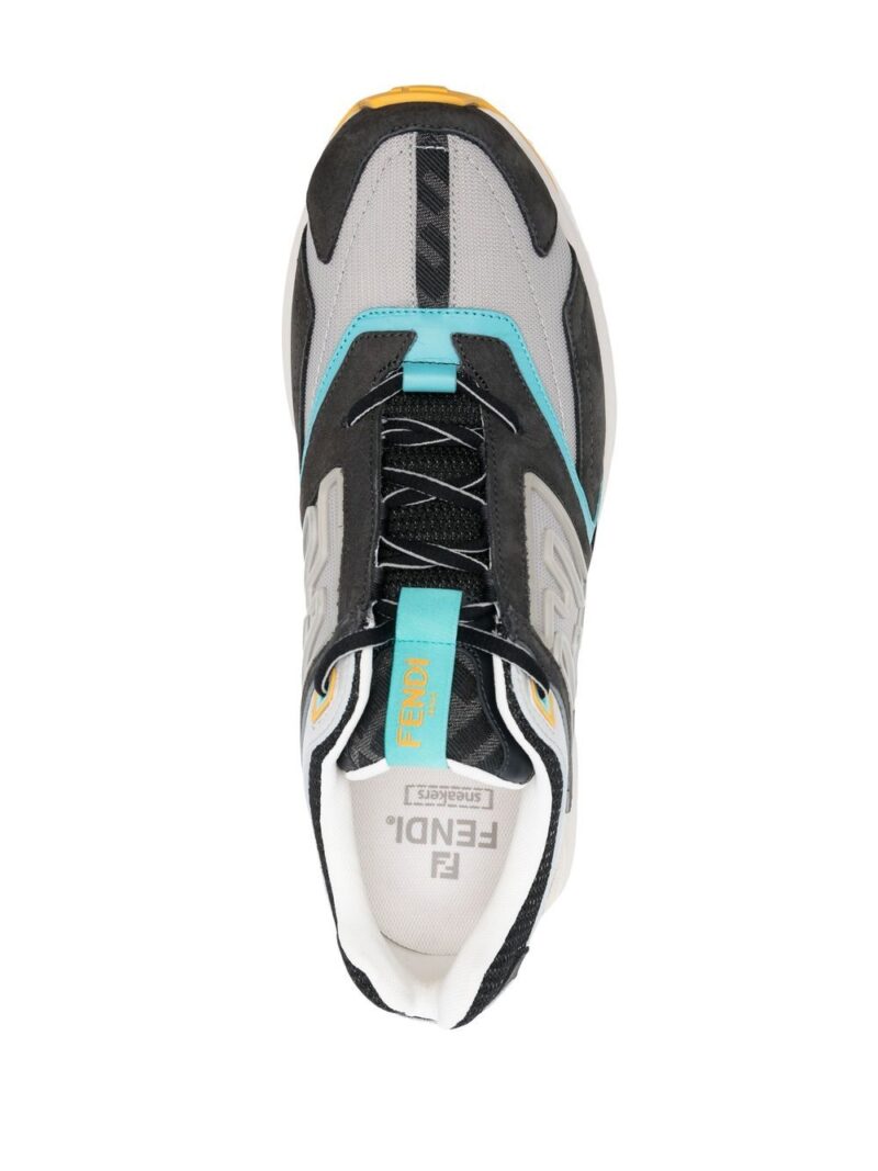 FENDI logo-embossed low-top sneakers