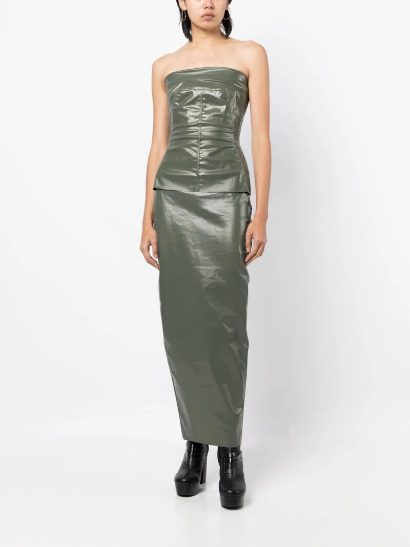 Rick Owens  high-waisted maxi skirt