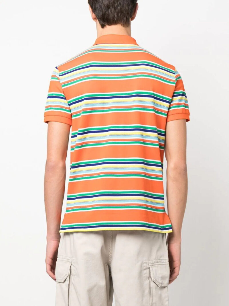 Polo Ralph Lauren  stripe-print short-sleeved polo shirt