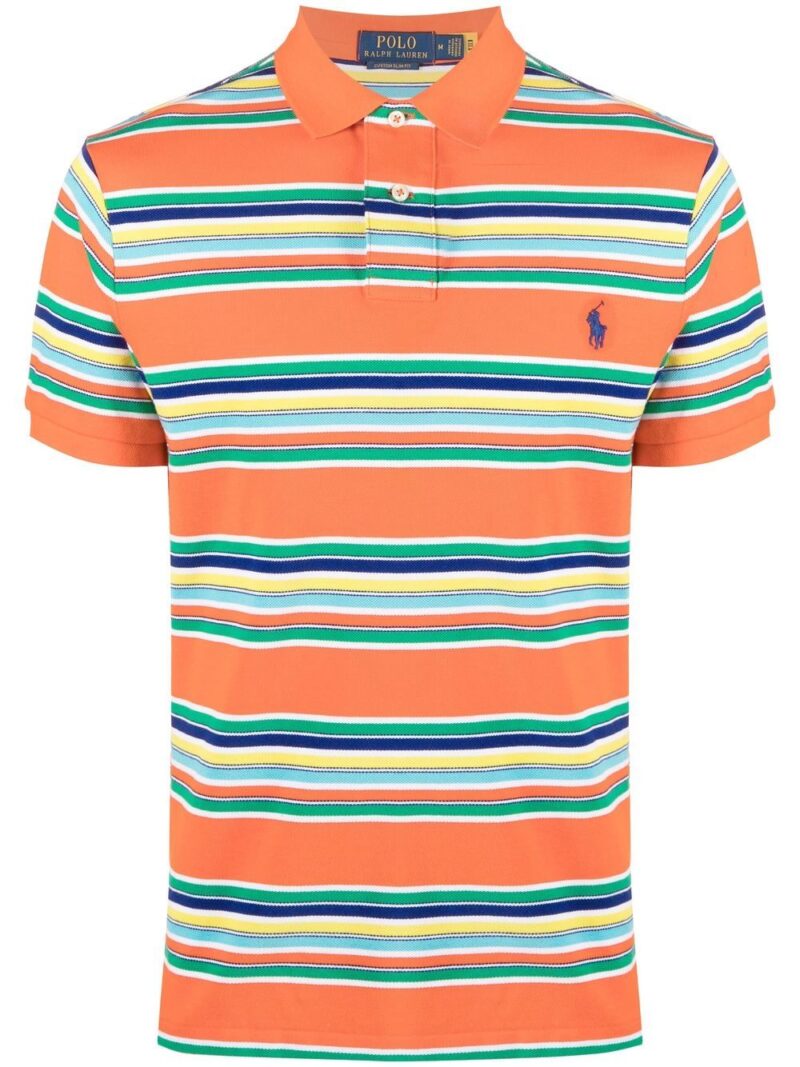 Polo Ralph Lauren  stripe-print short-sleeved polo shirt