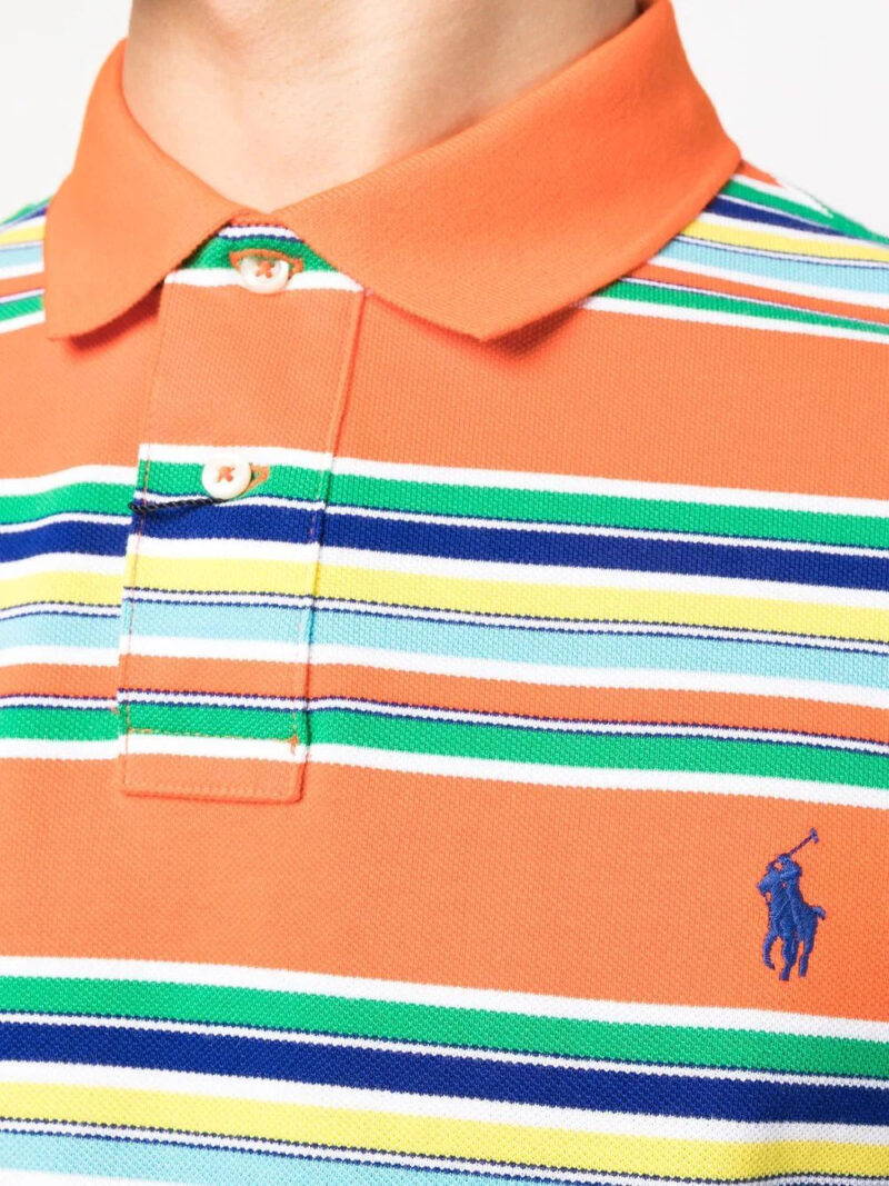 Polo Ralph Lauren  stripe-print short-sleeved polo shirt