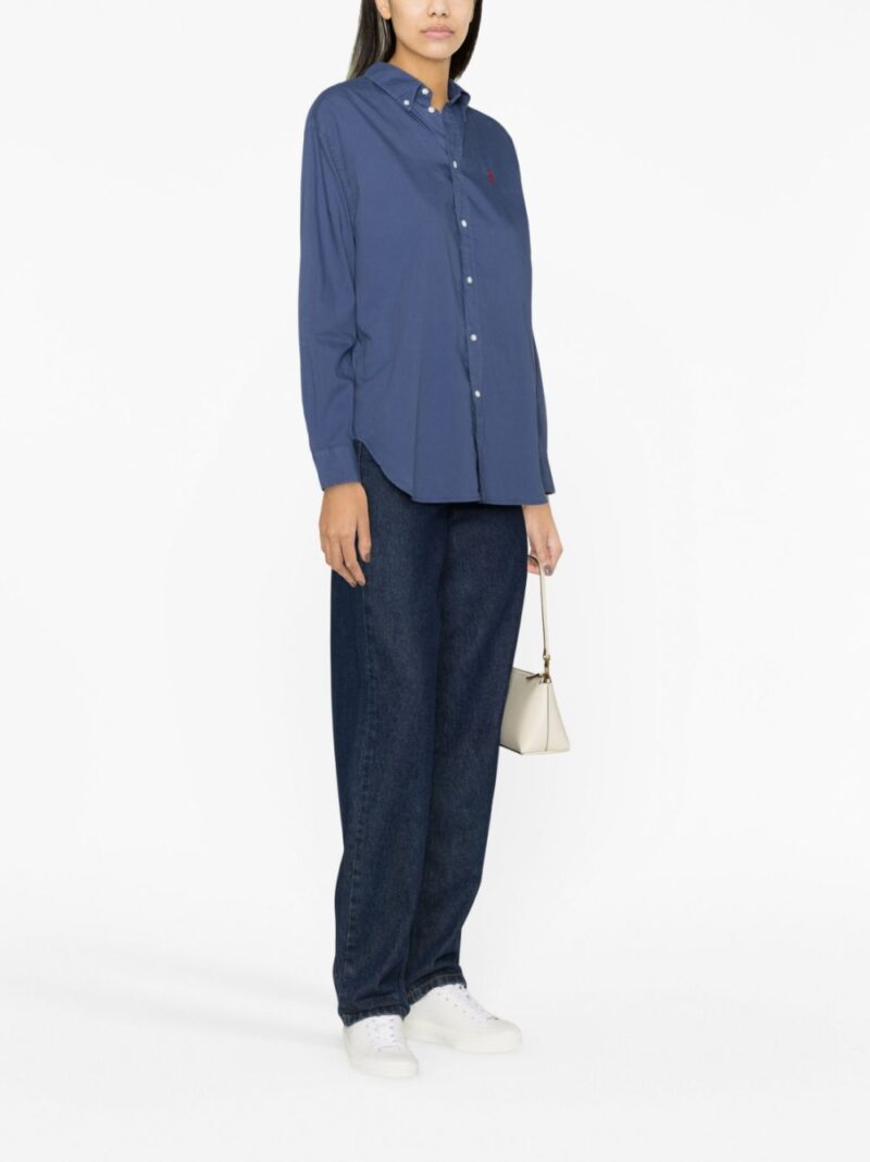 Polo Ralph Lauren  Polo pony-embroidered cotton shirt