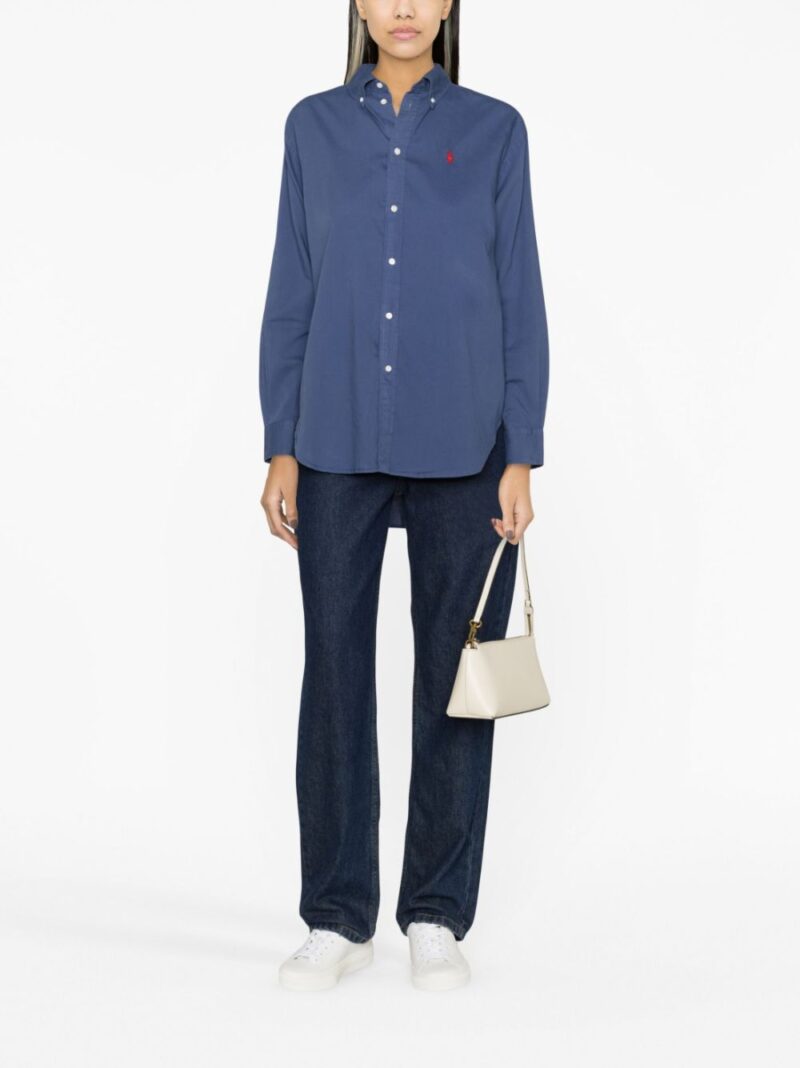 Polo Ralph Lauren  Polo pony-embroidered cotton shirt