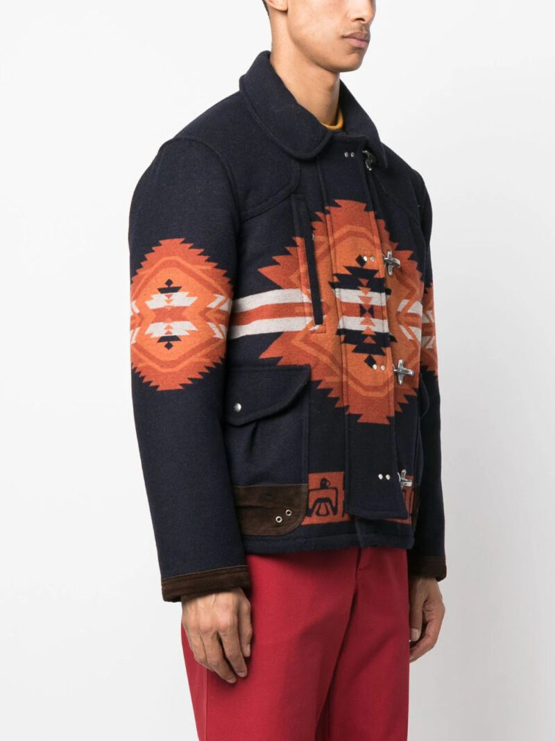 Fay  4 Ganci jacquard-pattern field jacket