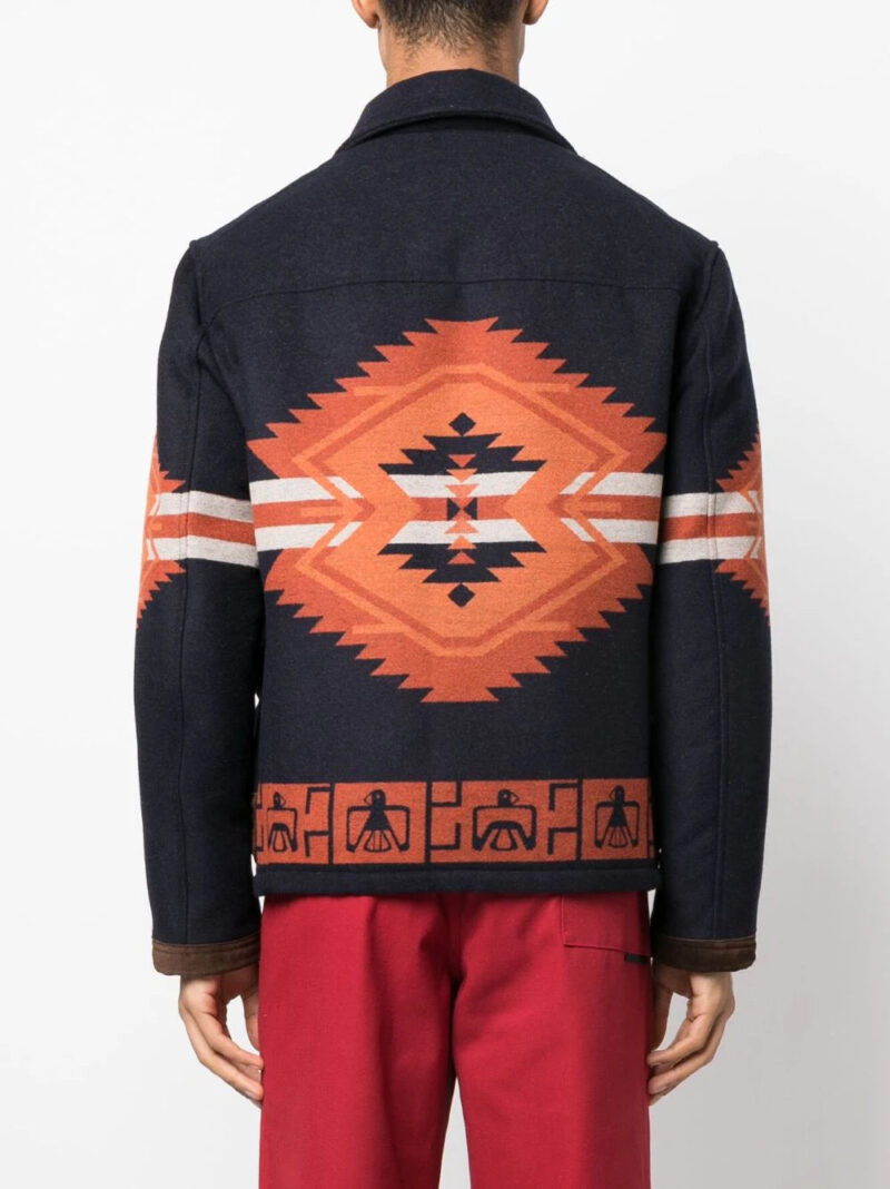 Fay  4 Ganci jacquard-pattern field jacket