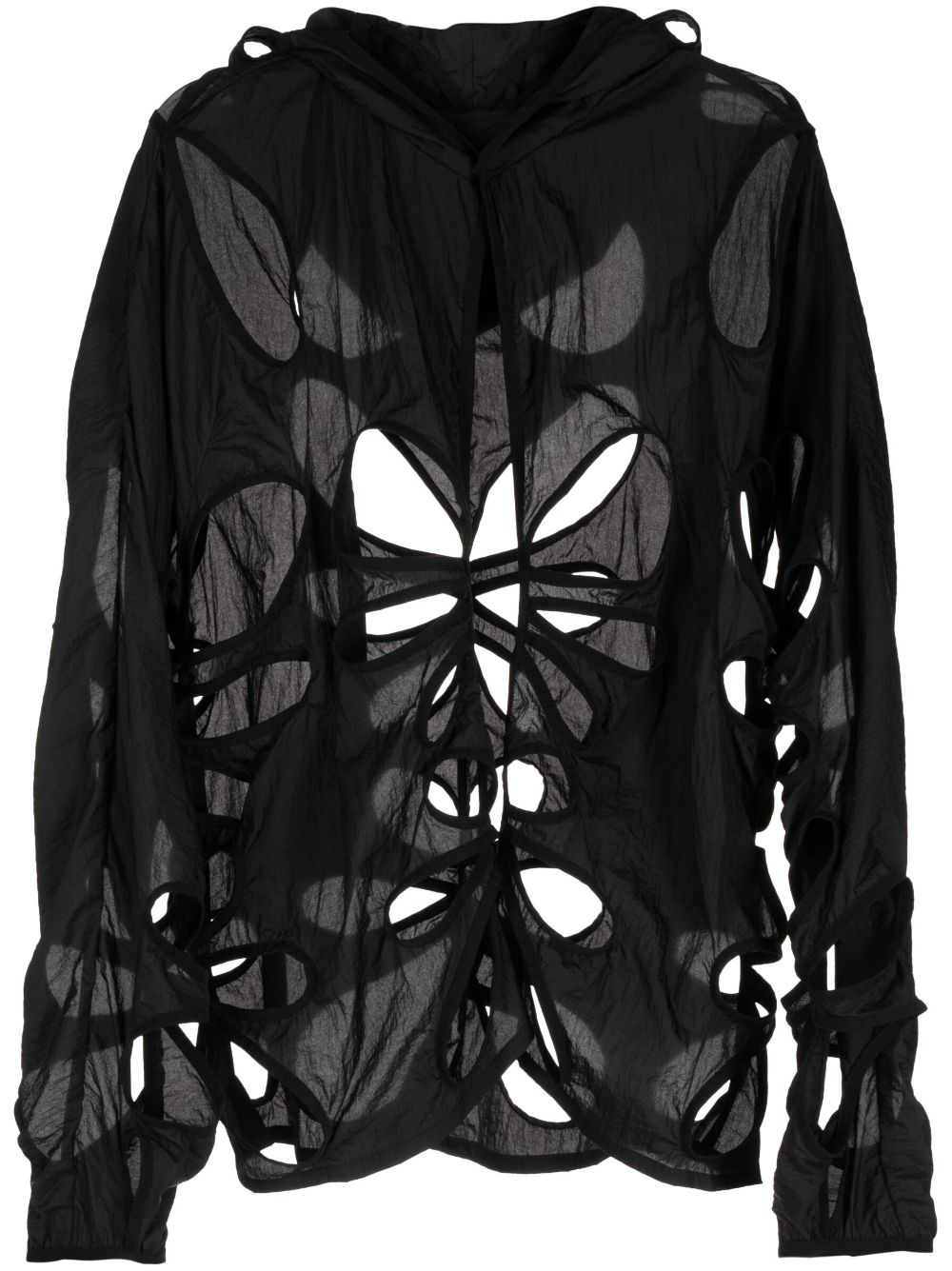 Post Archive Faction cut-out detailing jacket